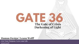 Human Design - Gate 36