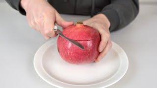 How to Peel a Pomegranate the Easy Way