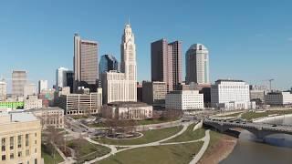 Downtown Columbus OH in 4K- DJI Mavic Air