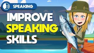 English Speaking Practice | Learn how to speak like a native | Fishing with dad