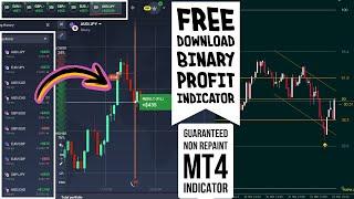 Free Download Binary Profit Reversal MT4 Indicator | Guaranteed Non Repaint Indicator 