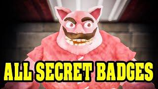 ROBLOX Escape Mr Pig Detention All Secret Badges