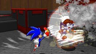 Srb2 - X Sonic vs Fang