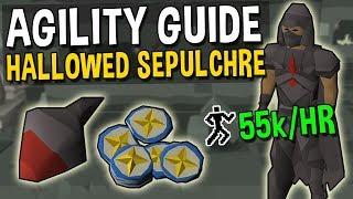 A Mid Level Guide to the Hallowed Sepulcher [55k/hr]! Darkmeyer Agility Training Method![OSRS]