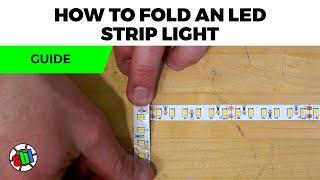 How to Bend LED Strips Around Corners