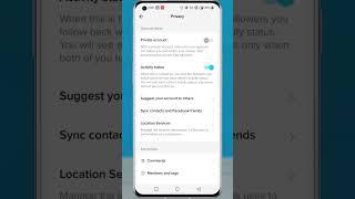 How to Turn Off Location Services on TikTok #shorts