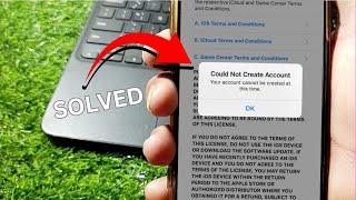 Could Not Create Account Your Account Cannot Be Created At This Time | Apple ID | 2024