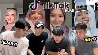 Korean guys react to Hijab TikTok *surprise!