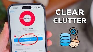 How To Clear ALL Cache in iPhone! (iOS 18)