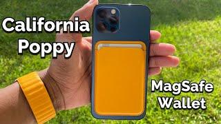 Hands on w/ California Poppy Leather Wallet for iPhone 12 + Unboxing & Multiple Leather Cases!