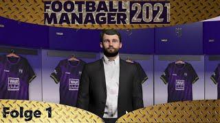 Football Manager 2021 - Start in eine Karriere - Let's Play 1 - deutsch german