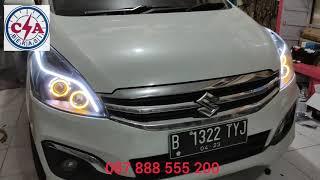 Beberapa Hasil Retrofit Headlamp Suzuki Ertiga dengan Lensa Proyektor Angel Eye & DRL by CSA Part 2