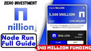 Nillion Verifier Airdrop Free to Join | Node Run Full Guide for PC and VPS | By Perfect Player