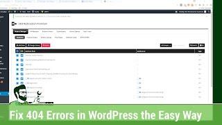 Fix 404 Errors in WordPress The Easy Way
