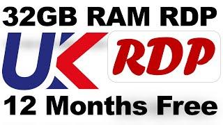 How To Create UK Country RDP 32GB Free | UK VPS Free