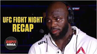 Jairzinho Rozenstriuk on Overeem KO, wanting Ngannou next | UFC Fight Night Post Show | ESPN MMA