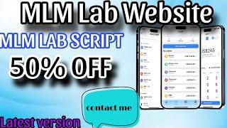 How To Create Multi level marketing Website Within 6 minutes ll MLM Lab Free script