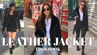 3 WAYS TO STYLE A LEATHER JACKET FALL 2017 | STEPHANIE LEIGH