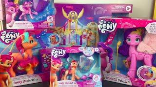 My Little Pony New Generation Unboxing Sunny Princess Petals Crystal Adventure Royal Zipline Playset