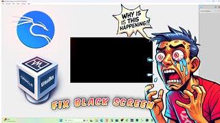 Fix Black Screen Problem In Kali Linux On Virtual Box