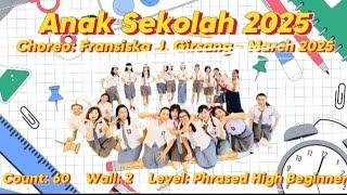 Anak Sekolah 2025 Line Dance #newdance #pldc_riau #alphafit #linedancelover