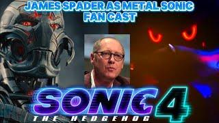 What If JAMES SPADER (ULTRON) Voiced METAL SONIC In SONIC MOVIE 4? [Sonic The Hedgehog 4 Fan Cast]