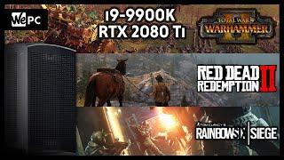 Comino OTTO Master | Streaming Benchmark | i9-9900K & RTX 2080 Ti | WePC