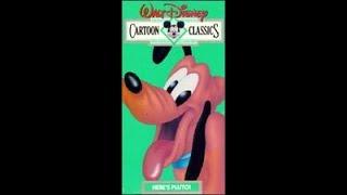 Opening,Intervals,And Closing To Walt Disney Cartoon Classics:Here's Pluto! 1987 VHS