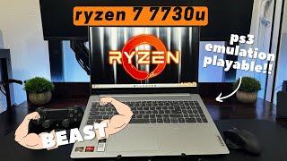 Lenovo IdeaPad Slim 5 Ryzen 7 7730u TESTED | PC Games and Emulation