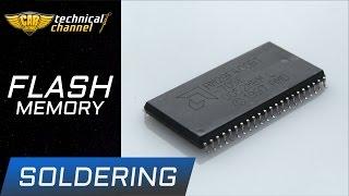 FLASH memory soldering - how to do it correctly?