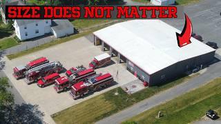 What's INSIDE A Fire Station with 7,800 Gallons of Water