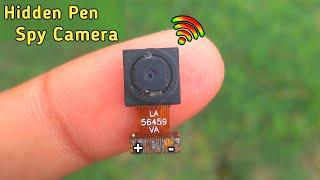 Amazing Spy Pen Camera Using Mobile Camera || Spy Cctv pen camera