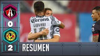 Atlas 0-2 América | Resumen | Jornada 7 | Liga BBVA MX