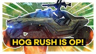 the Halo Wars 2 WARTHOG RUSH is totally BROKEN! 