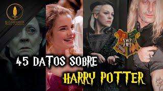 45 Datos Sobre Harry Potter | Recopilación de Curiosidades