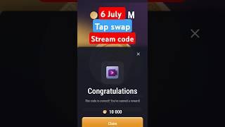 tap swap stream code #tapswap #tapswapcode #tapswapstreamcode #streamcodetapswap #nft #crypto