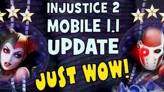 Injustice 2 Mobile UPDATE 1.1. Detailed Breakdown. THIS UPDATE IS AMAZING!