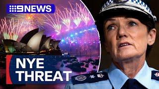 Top cop threatens to cancel NYE fireworks if rail strikes continue | 9 News Australia