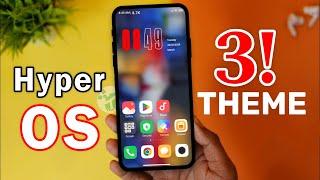 New HyperOS Themes with Control Center support | Best HyperOS themes