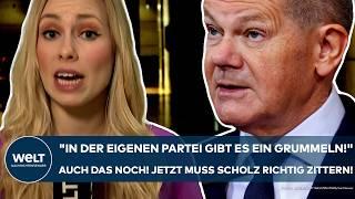 AMPEL-AUS: "In der eigenen Partei gibt es ein Grummeln!" Jetzt muss Kanzler Scholz wirklich zittern!