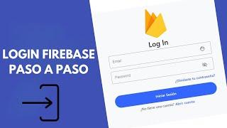 Cómo crear un Login con Firebase en Angular paso a paso 