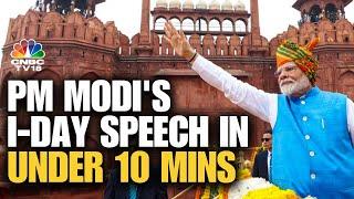 Big Highlights Of PM Modi's Independence Day 2024 Speech | 78th Independence Day | N18V | CNBC TV18