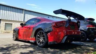 Cutting off pieces of my FRS Installing Rocket Bunny Pandem