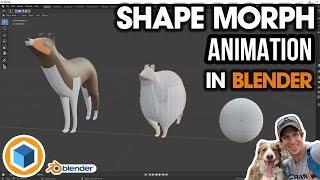 Creating a Morphing Shape Animation in Blender!