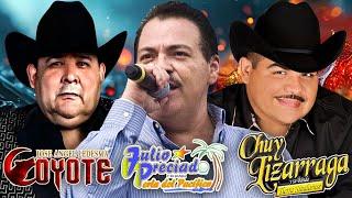 El Coyote, Julio Preciado y Chuy Lizárraga | Puros Corridos Con Banda Para Pistear - Mix 30 Éxitos