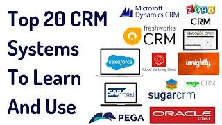 Top 20 CRM Systems | Review of CRM software for small business | Salesforce, Microsoft Dynamics