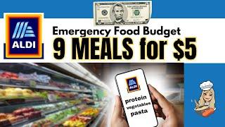 ALDI $5 FOOD CHALLENGE | BREAKFAST, LUNCH, & DINNER for 3 DAYS