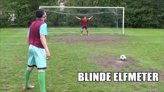 BLINDE ELFMETER | BLINDFOLDED PENALTIES | REAL LIFE SOCCER | FIFAllstars