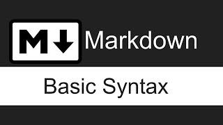 Markdown Basic Syntax