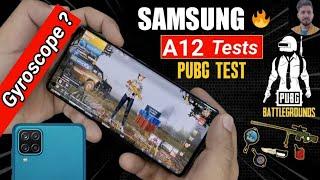 Samsung Galaxy A12 Pubg Test  | Gaming Review  | Gyroscope Available ?